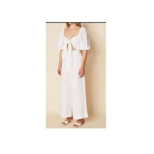 NWOT Faithfull the Brand Benita Linen Pants UK12/US8/L